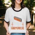Im An Introvert Unless You Talk About Harmonicas Unisex Cotton Ringer T-Shirt