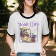 Introverted Romance Unapologetically Anti-Social Book Club Unisex Cotton Ringer T-Shirt Introverted Romance Unapologetically Anti-Social Book Club Unisex Cotton Ringer T-Shirt