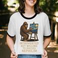 Introverted But Willing To Discuss Nephilim Unisex Cotton Ringer T-Shirt