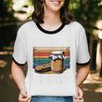 Introverted But Willing To Discuss Sourdough Vintage Baking Unisex Cotton Ringer T-Shirt Introverted But Willing To Discuss Sourdough Vintage Baking Unisex Cotton Ringer T-Shirt
