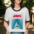 Jaws 2025 Classic Movie Nostalgia Unisex Cotton Ringer T-Shirt