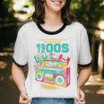 Joke 90s Please Be Patient With Me I'm From The 1900s Unisex Cotton Ringer T-Shirt