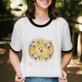Just An Introvert Living In An Extrovert World Stickmen Unisex Cotton Ringer T-Shirt