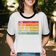 Just Pretend I Am Not Here Sarcastic Introvert Life Unisex Cotton Ringer T-Shirt Just Pretend I Am Not Here Sarcastic Introvert Life Unisex Cotton Ringer T-Shirt