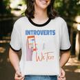 We Just Text Introvert For Quiet People Raglan Baseball Tee Unisex Cotton Ringer T-Shirt We Just Text Introvert For Quiet People Raglan Baseball Tee Unisex Cotton Ringer T-Shirt