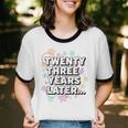 Literary Twenty Three Years Later Bookish Nostalgia Unisex Cotton Ringer T-Shirt Literary Twenty Three Years Later Bookish Nostalgia Unisex Cotton Ringer T-Shirt