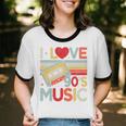I Love 90's Music Retro Style Nostalgia Cassette 1990s Party Premium Tri-Blend Unisex Cotton Ringer T-Shirt I Love 90's Music Retro Style Nostalgia Cassette 1990s Party Premium Tri-Blend Unisex Cotton Ringer T-Shirt