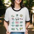 I Love The 90s Old For Nostalgia Fans Unisex Cotton Ringer T-Shirt I Love The 90s Old For Nostalgia Fans Unisex Cotton Ringer T-Shirt