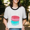 Macaroons Dessert Antisocial Introvert Pastries Food Lover Unisex Cotton Ringer T-Shirt Macaroons Dessert Antisocial Introvert Pastries Food Lover Unisex Cotton Ringer T-Shirt