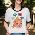 Meme Queen In Silence Introvert Anti People Antisocial Quiet Unisex Cotton Ringer T-Shirt