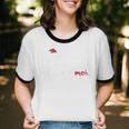 Merry Christ-Meh Christmas Introvert Unisex Cotton Ringer T-Shirt