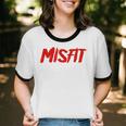 Misfit Outfit And Costume Introvert Apparel Unisex Cotton Ringer T-Shirt