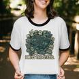 I Miss The Static Retro VHS Nostalgia Art Unisex Cotton Ringer T-Shirt