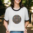 Me Myself And Silence Sarcastic Reading Books Introvert Top Unisex Cotton Ringer T-Shirt