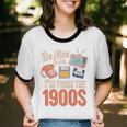 Be Nice To Me I'm From The 1900s Premium Unisex Cotton Ringer T-Shirt