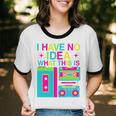 I Have No Idea What This Is Retro 70's 80's 90's Nostalgia Premium Tri-Blend Unisex Cotton Ringer T-Shirt