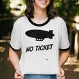 No Ticket Jones 80's Nostalgia Unisex Cotton Ringer T-Shirt