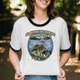 No Working Fishing Hours Introvert Lifestyle Antisocial Unisex Cotton Ringer T-Shirt