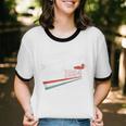 Nostalgia 90s Duck Goose Unisex Cotton Ringer T-Shirt