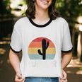 Not A Hugger Cactus Introvert Antisocial Unisex Cotton Ringer T-Shirt Not A Hugger Cactus Introvert Antisocial Unisex Cotton Ringer T-Shirt