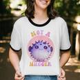 Not a Hugger Cute Pufferfish Autism Awareness Introverts Unisex Cotton Ringer T-Shirt Not a Hugger Cute Pufferfish Autism Awareness Introverts Unisex Cotton Ringer T-Shirt
