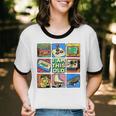 I Am This Old Retro Vintage Nostalgia 80s 90s Cassette Tape Unisex Cotton Ringer T-Shirt