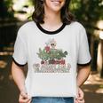 Plant Coffee Lover Plantrovert Gardening Introvert Unisex Cotton Ringer T-Shirt