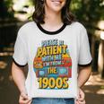 Please Be-Patient I'm From The 1900S Retro Sarcastic Saying Unisex Cotton Ringer T-Shirt