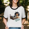 Please BePatient I'm From The 1900s Sarcastic Joke Premium Tri-Blend Unisex Cotton Ringer T-Shirt