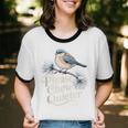 Please Chew Quieter Introvert Christmas Bird Lover Unisex Cotton Ringer T-Shirt Please Chew Quieter Introvert Christmas Bird Lover Unisex Cotton Ringer T-Shirt