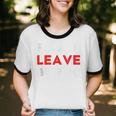 Please Leave By 9 Introvert Party Anti-Social Birthday Unisex Cotton Ringer T-Shirt