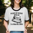 Please Be Patient With Me I'm From The 1900s Cassette Pencil Unisex Cotton Ringer T-Shirt Please Be Patient With Me I'm From The 1900s Cassette Pencil Unisex Cotton Ringer T-Shirt