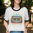 Please Be Patient With Me I'm From The 1900s Cassette Tape Unisex Cotton Ringer T-Shirt Please Be Patient With Me I'm From The 1900s Cassette Tape Unisex Cotton Ringer T-Shirt