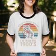 Please Be Patient With Me I'm From The 1900s Cat Premium Unisex Cotton Ringer T-Shirt