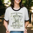 Please Be Patient With Me I'm From The 1900s Coffee Unisex Cotton Ringer T-Shirt