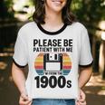 Please Be Patient With Me I'm From The 1900s Floppy Disk Premium Unisex Cotton Ringer T-Shirt