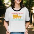 Please Be Patient I'm From The 1900s Millennial Humor Retro Unisex Cotton Ringer T-Shirt