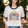 Please Be Patient I'm From The 1900s Retro Computer Geek PC Unisex Cotton Ringer T-Shirt