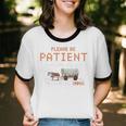 Please Be Patient With Me I'm From The 1900s Retro Trail Unisex Cotton Ringer T-Shirt Please Be Patient With Me I'm From The 1900s Retro Trail Unisex Cotton Ringer T-Shirt