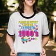 Please Be Patient With Me I'm From The 1900s Retro Vibes Unisex Cotton Ringer T-Shirt