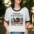 Please Be Patient I'm From The 1900s Stagecoach Western Vint Premium Tri-Blend Unisex Cotton Ringer T-Shirt Please Be Patient I'm From The 1900s Stagecoach Western Vint Premium Tri-Blend Unisex Cotton Ringer T-Shirt