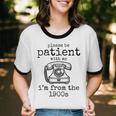 Please Be Patient With Me I'm From The 1900s Telephone Tees Unisex Cotton Ringer T-Shirt