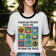 Please Be Patient With Me I'm From The 1900s Vintage 90s Unisex Cotton Ringer T-Shirt Please Be Patient With Me I'm From The 1900s Vintage 90s Unisex Cotton Ringer T-Shirt