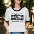 Please Be Patient With Me I'm From The 1900s Vintage Drowing Unisex Cotton Ringer T-Shirt Please Be Patient With Me I'm From The 1900s Vintage Drowing Unisex Cotton Ringer T-Shirt
