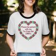 Please Be Patient With Me I'm From The 1900S Vintage Floral Unisex Cotton Ringer T-Shirt Please Be Patient With Me I'm From The 1900S Vintage Floral Unisex Cotton Ringer T-Shirt