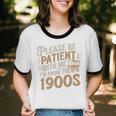 Please Be Patient With Me I'm From The 1900s Vintage Quote Unisex Cotton Ringer T-Shirt