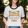Please Be Patient-With Me I'm From The 1900s Retro Music Unisex Cotton Ringer T-Shirt Please Be Patient-With Me I'm From The 1900s Retro Music Unisex Cotton Ringer T-Shirt
