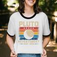 Pluto Never Forget Space Nostalgia Astronomy Humor Premium Tri-Blend Unisex Cotton Ringer T-Shirt Pluto Never Forget Space Nostalgia Astronomy Humor Premium Tri-Blend Unisex Cotton Ringer T-Shirt