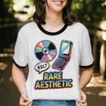 Rare Aesthetic Retro Nostalgia Y2K Vibes Unisex Cotton Ringer T-Shirt