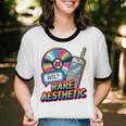 Rare Aesthetic Retro Nostalgia Y2K Vibes Unisex Cotton Ringer T-Shirt Rare Aesthetic Retro Nostalgia Y2K Vibes Unisex Cotton Ringer T-Shirt